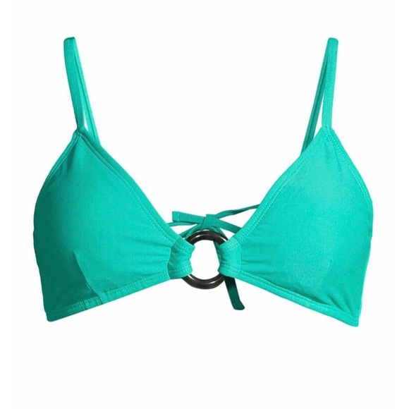 Tiffany’s green bikini top string triangle M 7-9 - Picture 6 of 6